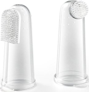 BabyOno 1545 SZCZOTECZKA DO ZĘBÓW NA PALEC DLA NIEMOWLĄT 2