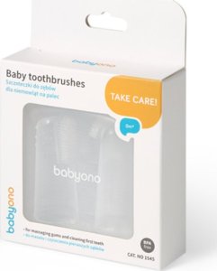 BabyOno 1545 SZCZOTECZKA DO ZĘBÓW NA PALEC DLA NIEMOWLĄT 5