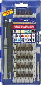 Tivoly Precision bit set - 60 pcs 1
