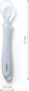 BabyOno 785/01 ŁYŻECZKA SILIKONOWA ELASTYCZNA NIEBIESKA 7