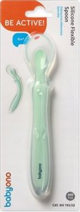 BabyOno 785/02 ŁYŻECZKA SILIKONOWA ELASTYCZNA ZIELONA 3