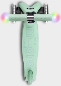 Hulajnoga Micro MICRO paspirtukas Mini2Grow Deluxe Magic LED Mint, MMD357 4