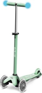 Hulajnoga Micro MICRO paspirtukas Mini2Grow Deluxe Magic LED Mint, MMD357 10