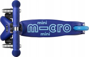 Hulajnoga Micro MICRO paspirtukas Mini Micro Deluxe LED Blue, MMD142 7