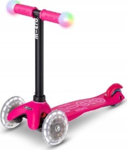 Hulajnoga Micro MICRO paspirtukas Mini2Grow Deluxe Magic LED Pink, MMD359 11