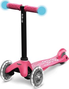 Hulajnoga Micro MICRO paspirtukas Mini2Grow Deluxe Magic LED Pink, MMD359 5