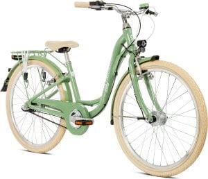 PUKY Dviratis PUKY Skyride 24-3 Classic Alu retro green 1