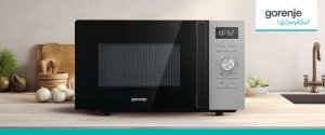 Kuchenka mikrofalowa Gorenje MO20A4XH kuchenka mikrofalowa Blatowy kuchenka mikrofalowa kombinowana 20 l 800 W Czarny Szary 5