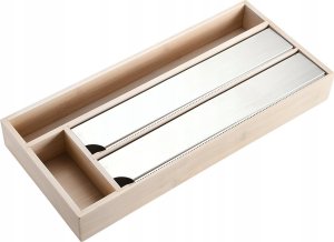 Kesper Dyspenser do folii spożywczej i papieru, bambus, 42 x 19 cm 1