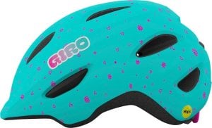 Giro Kask dziecięcy juniorski GIRO SCAMP MIPS Rozmiar kasku: S(49-53 cm), Wybierz kolor: Matte Screaming Teal 1