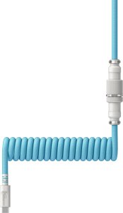 Kabel USB HP HP HyperX USB-C Coiled Cable Light Blue-White 3