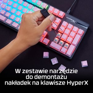 HP HP HyperX Pink Pudding Keycaps 2-US 4