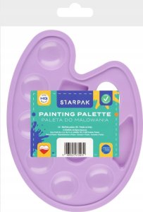 Starpak PALETA DO FARB OWAL PASTEL FIOLET STK PBH 1/20 5