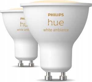 Signify Philips Hue White Ambiance GU10 Doppelpack 2x350lm 2