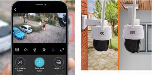 Kamera IP ORLLO Z17 Pro 4K AI 8MP SIM LTE 5xZOOM obrotowa zewnętrzna 12