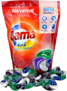 Vizir Gama Universal - Kapsułki do prania, uniwersalne - 60 sztuk 2