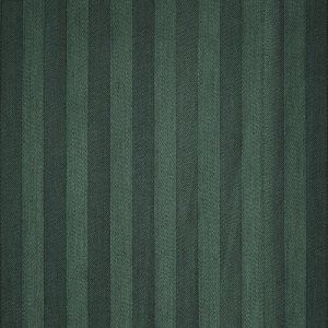 Eurofirany Jednokolorowa pościel z satyny bawełnianej w prażki VERA 160X200 70X80X2 ciemnozielona 4