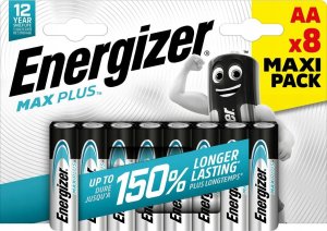 Energizer Bateria Max Plus AA / R6 3000mAh 8 szt. 2