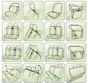 Kegel-Błażusiak Pokrowiec na 3 os kanapę PRACTICAL DV3 XL czarny 5
