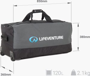 Lifeventure Krepšys Lifeventure Expedition Duffle Wheels 120L - Juoda 2