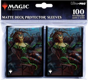 Ultra-Pro Ultra-Pro: Magic the Gathering - Outlaws of Thunder Junction - Matte Deck Protector Sleeves - Vraska, the Silencer (100 szt.) 1