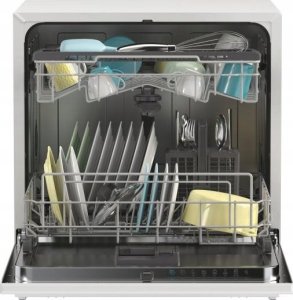 Zmywarka Candy Candy | Dishwasher | CP 8F9FFW | Free-standing | Width 55 cm | Number of place settings 8 | Number of programs 8 | Energy efficiency class F | Display | White 2