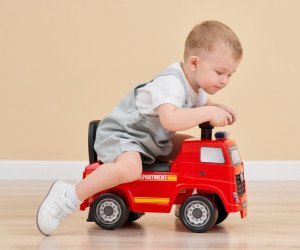 Milly Mally Pojazd Mercedes-Benz Actros Fire Truck Red 13