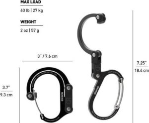 Gear Aid GearAid Heroclip Medium Forest Green 2