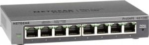Switch NETGEAR NETGEAR Plus GS108Ev4 - Switch - unmanaged - Desktop, an Rack montierbar, wandmontierbar 1