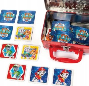 Spin Master PSI PATROL GRA MEMORY W WALIZCE MEMO 8