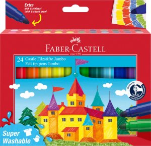 Faber-Castell Faber-Castell 154324 mazak Różne kolory 24 szt. 1