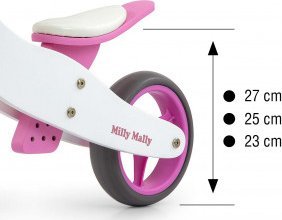 Milly Mally Pojazd Jake Classic Pink 9