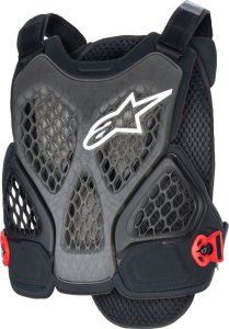 Alpinestars Kamizelka ochronna ALPINESTARS A-6 PLASMA CHEST PROTECTOR, Black Anthracite Red, Ochrona level 1/2 Rozmiar: XL 1