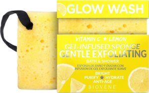 Biovene Glow Wash delikatnie złuszczająca gąbka z witaminą C 75g 1