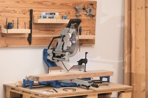 Scheppach Piła ukośna z powłoką i laserem Scheppach HM 305 SL 2