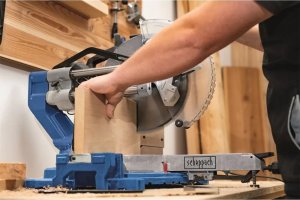 Scheppach Piła ukośna z powłoką i laserem Scheppach HM 305 SL 3