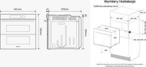 Piekarnik Samsung Įmontuojama orkaitė Samsung NV7B57508AB 15