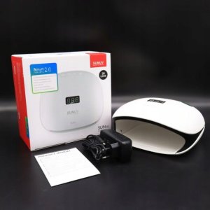 Lampa do paznokci SunUV UV LED nagų lempa SUNUV Sun 4S, 48W, juoda 6