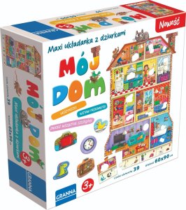 Granna UKLADANKA EDUK MOJ DOM 39EL PLX GRN PUD 3