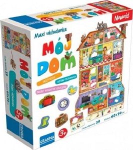 Granna UKLADANKA EDUK MOJ DOM 39EL PLX GRN PUD 4