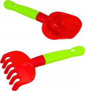 Hemar Zestaw Zabawek Do Piasku Łopatka Grabie Foremki 6 ele. 3