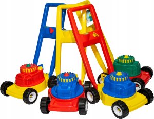 Hemar Taczka Ogrodowa Dla Dzieci Łopata Grabie Kolorowe Zestaw 3 ele. 5