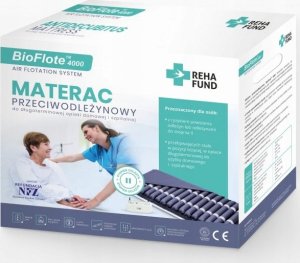 Reha Fund Materac pneumatyczny komorowy, 17 komór CPR 2