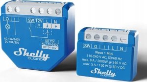 Shelly Shelly Qubino Wave 1 Mini Mądry przełącznik Niebieski 7