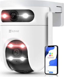 Kamera IP Ezviz Kamera Wi-Fi 2w1 Ezviz H9c (5MP + 5MP) 3K, Detekcja ruchu AI, Automatyczne śledzenie, Aktywna ochrona 1