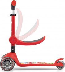 Milly Mally Milly Mally Scooter Fuzzy Red 7