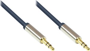 Kabel Alcasa Alcasa GC-M0040 kabel audio 1,5 m 3.5mm Niebieski 1