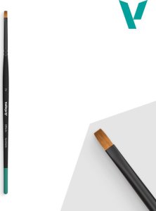 Vallejo Vallejo: B04002 - Effects - Flat Rectangular Brush - Synthetic 2 5
