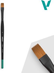 Vallejo Vallejo: B04008 - Effects - Flat Rectangular Brush - Synthetic 8 5