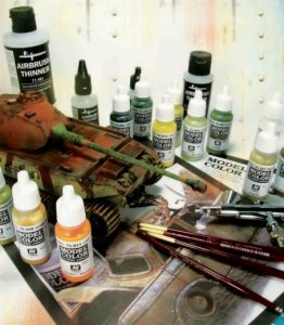 Vallejo : 26.810 - Diorama FX - Thick Mud - Light Brown Mud (200 ml) 3